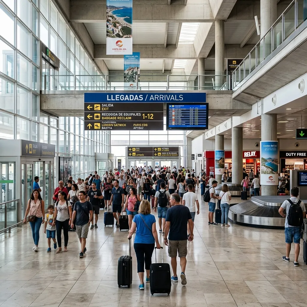 Malaga Airport arrivals guide — Terminal 3 passport control meet and greet