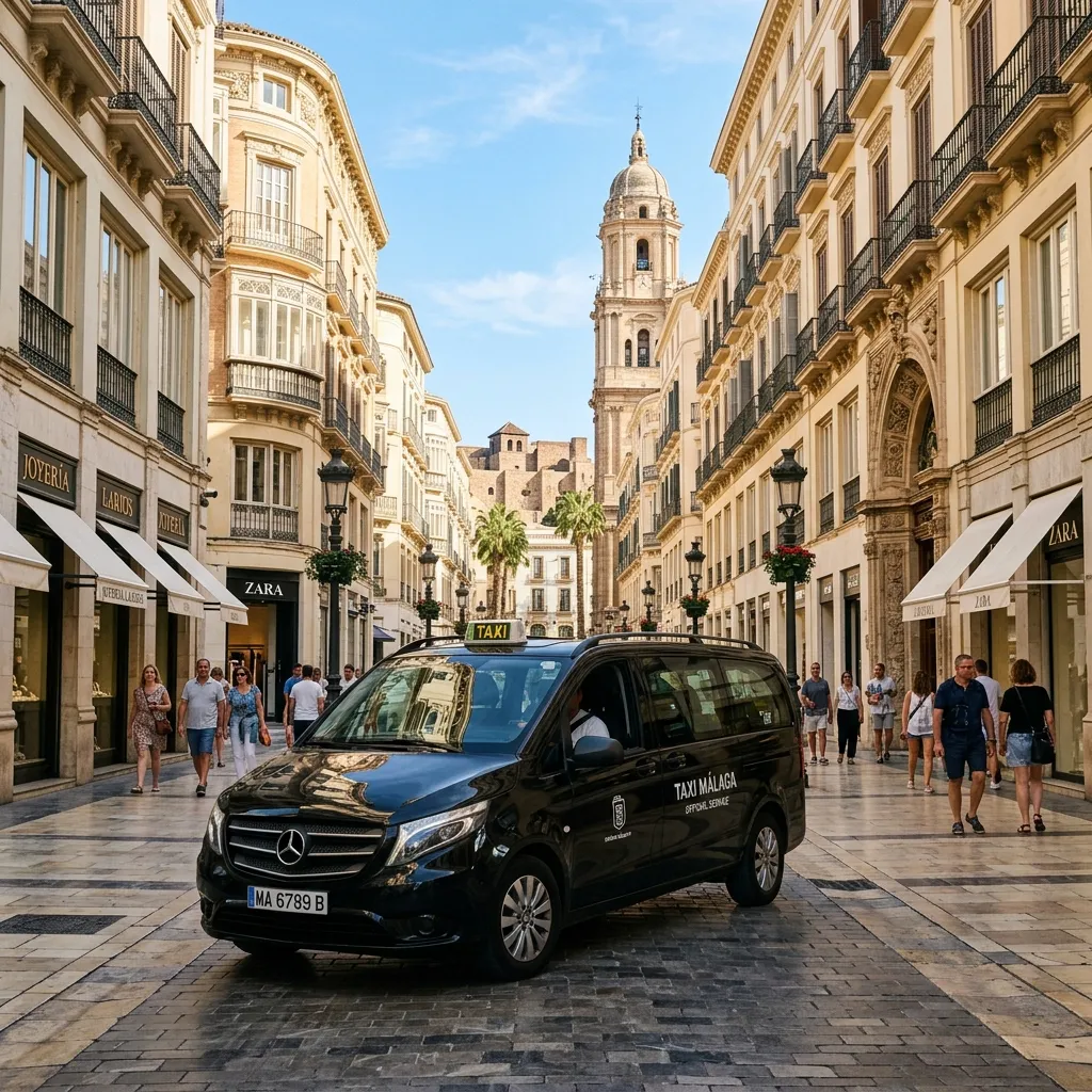 Malaga Airport to city centre — train, bus, taxi and private transfer compared