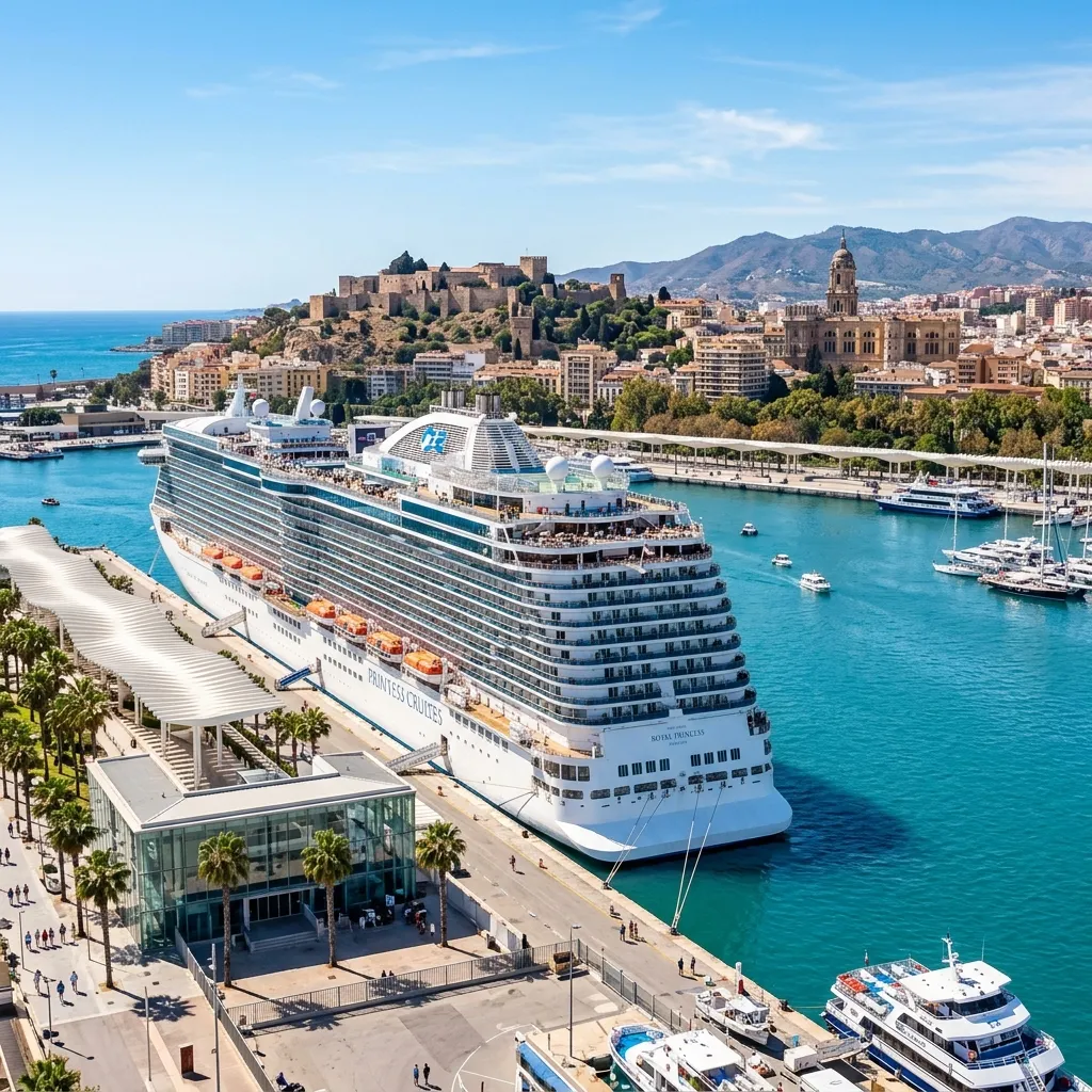 Malaga cruise port transfer guide — day trips from cruise ship