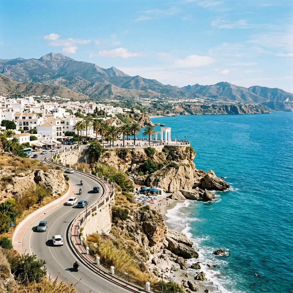 Malaga Airport to Nerja transfer guide — Balcon de Europa