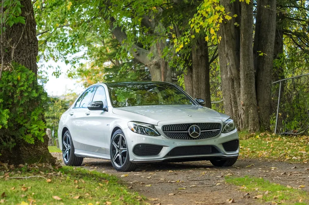 Malaga airport transfer Mercedes E-Class white luxury vehicle exterior