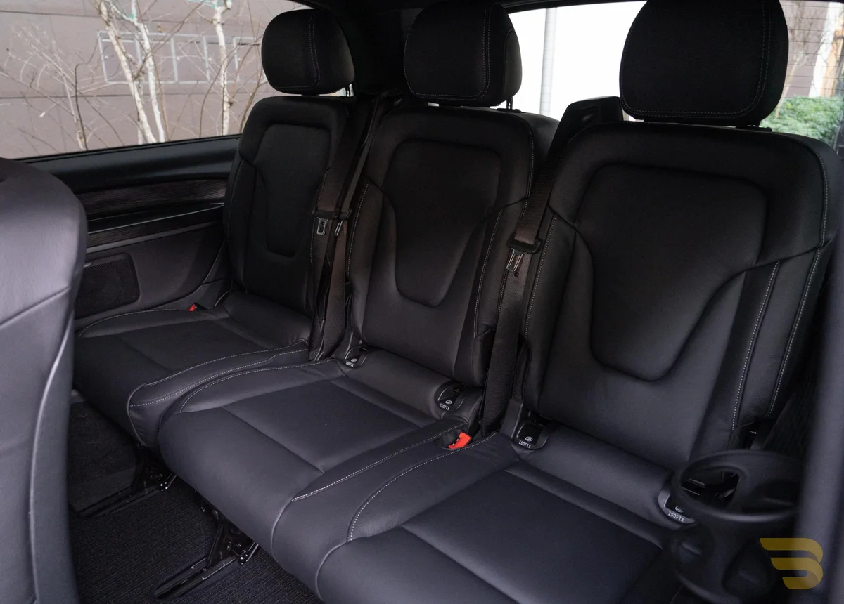 Malaga group airport transfer Mercedes V-Class road Costa del Sol