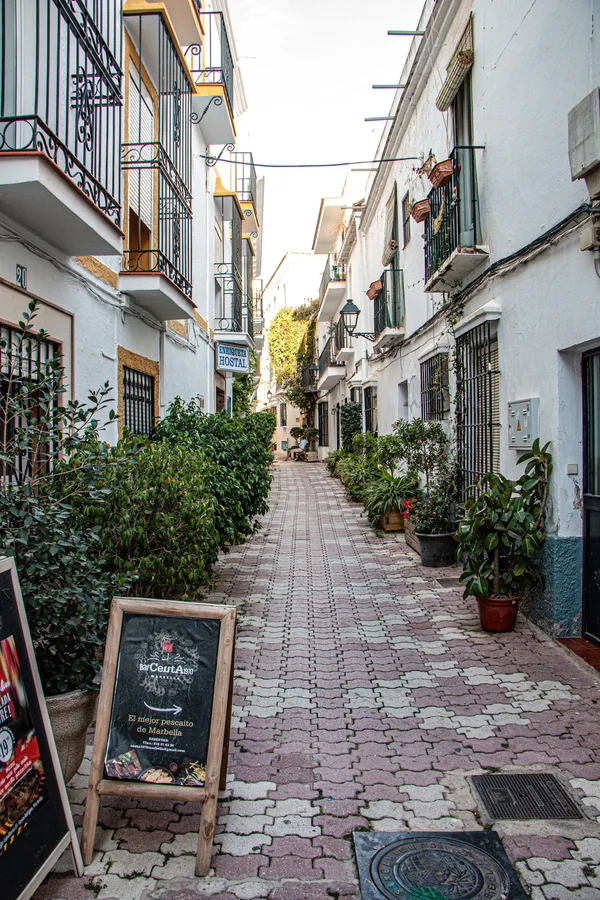 Marbella old town — private transfer from Malaga Airport taxi